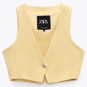 NWOT Zara Vest Size‎ S